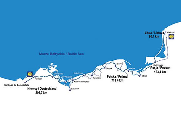 Grafika 1: Pomorska Droga św. Jakuba