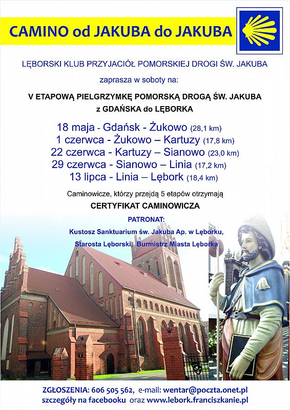 Grafika 1: CAMINO OD JAKUBA DO JAKUBA