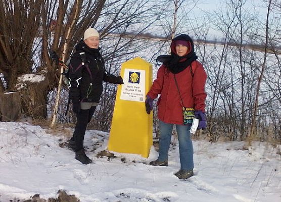 Grafika 1: Zimą na szlaku