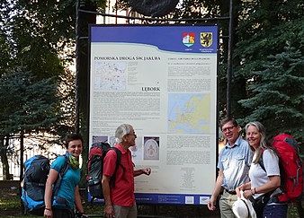 Grafika 1: Niemieccy pielgrzymi na Pomorskiej Drodze św. Jakuba