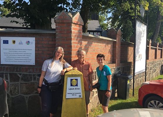 Grafika 17: Niemieccy pielgrzymi na Pomorskiej Drodze św. Jakuba