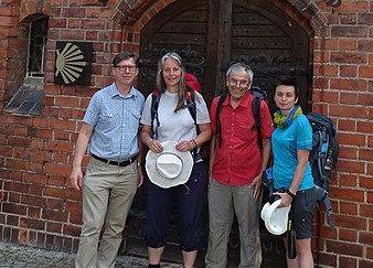 Grafika 19: Niemieccy pielgrzymi na Pomorskiej Drodze św. Jakuba