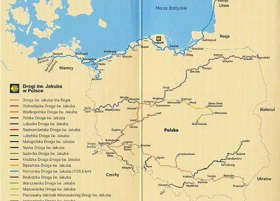 Grafika 1: Coraz więcej Caminowiczów korzysta z polskojęzycznych paszportów pielgrzyma rozprowadzanych przez Lębork